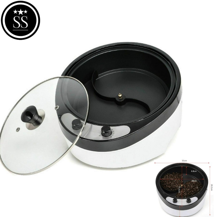 Coffe roaster machine 1200w/Alat sangrai biji kopi elektrik JMS-209