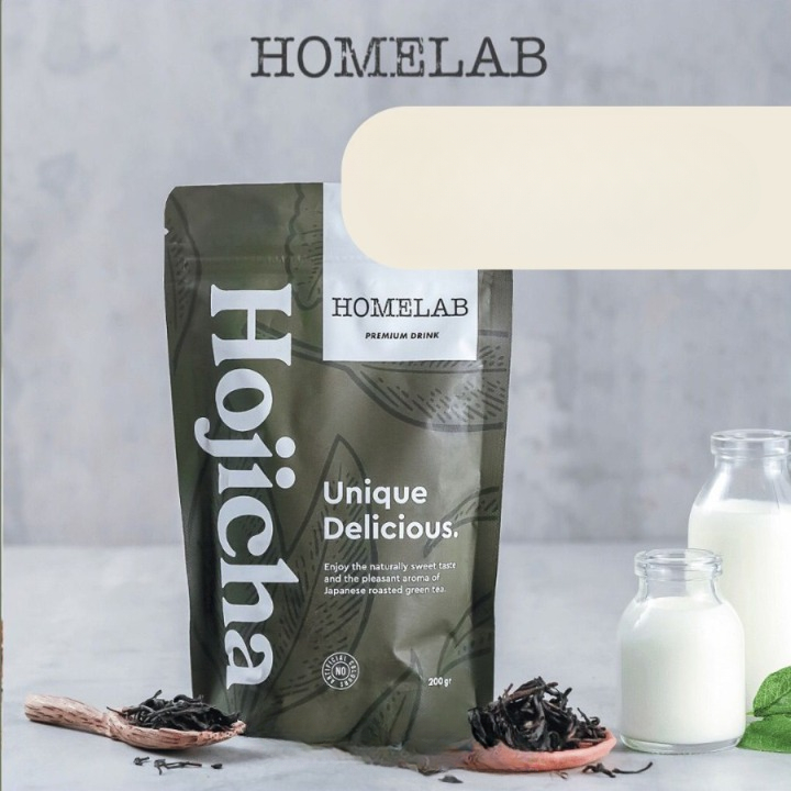 

Bubuk Hojicha Drink Premium Powder Minuman Serbuk Hojicha 200gram