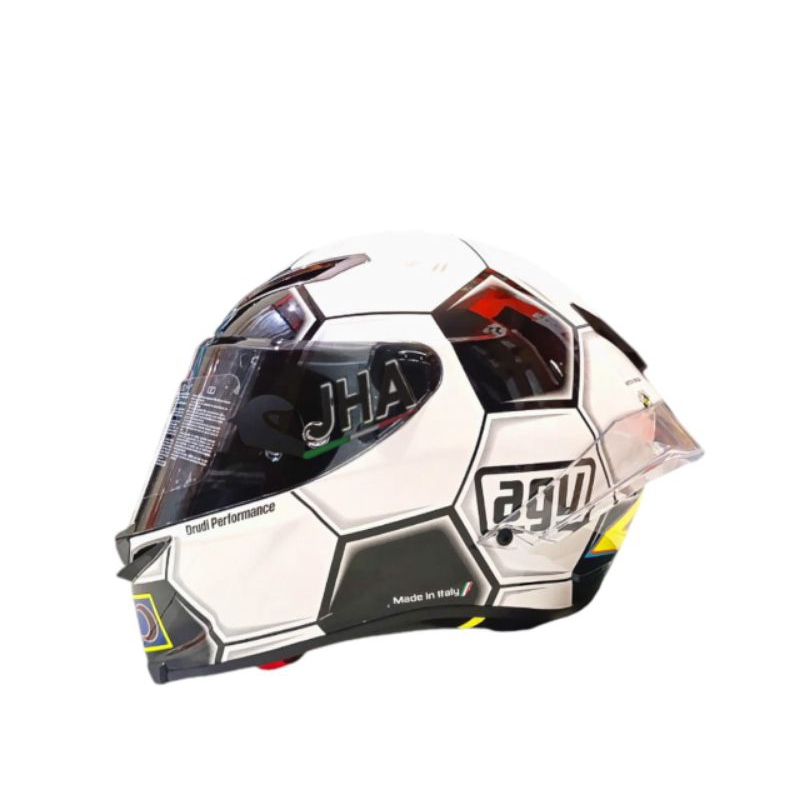 AGV PISTA GPRR ROSSI CATALUNYA 2008 FREE VISOR SMOKE