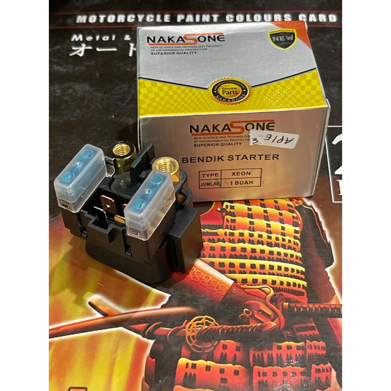 BENDIK XEON SWITCH STATER MOTOR XEON [1PC] SESUAI GAMBAR BENDIK STATER XEON NAKASONE SWITCH STATER X