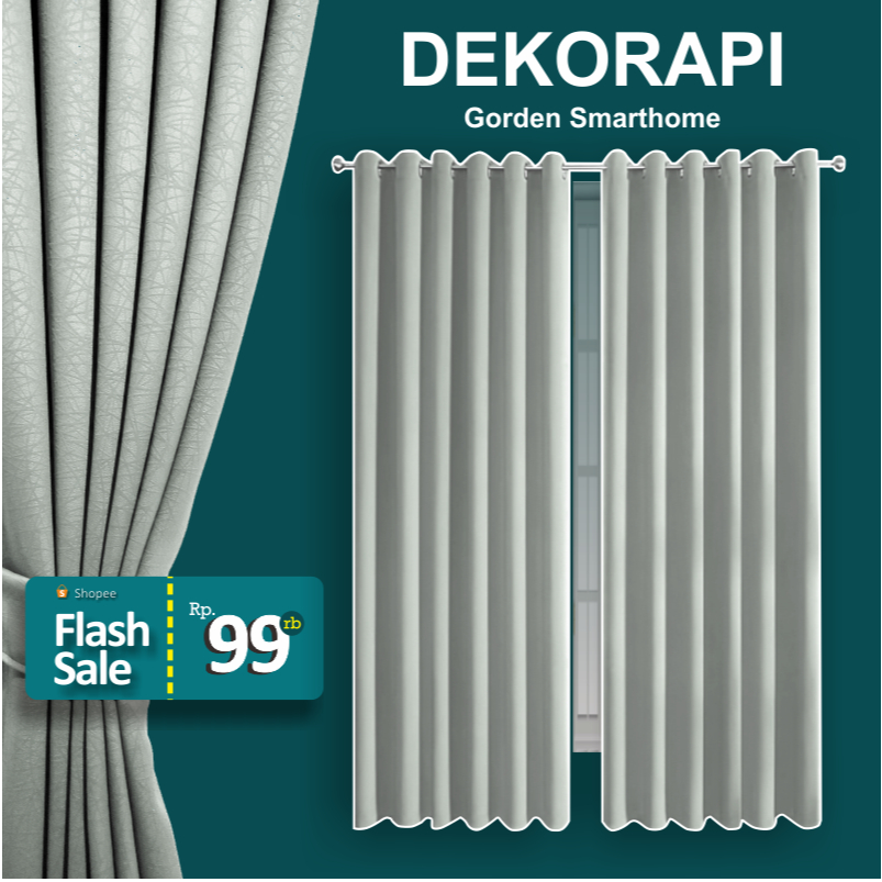 RB DEKORAPI GORDEN BLACKOUT PREMIUM (tinggi 210,220,230)