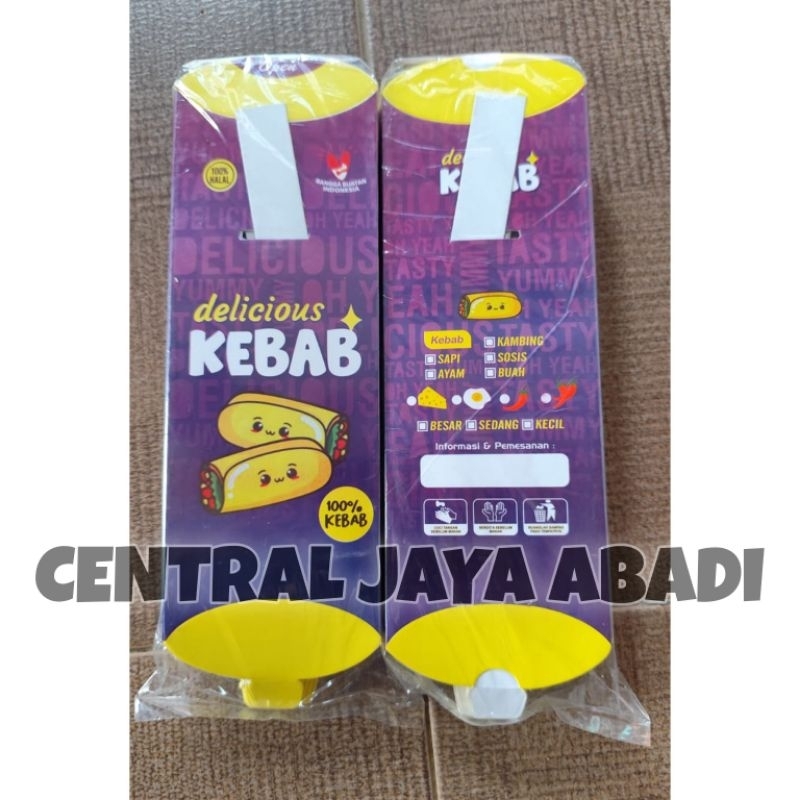 

KEMASAN KEBAB TARIKAN IVORI PUTIH 24.5 × 9.5 CM JUMBO TEBAL HIGH QUALITY PRODUK TERBARU | KOTAK KEBAB KEKINIAN | DUS KEBAB VIRAL TIKTOK | KEMASAN KEBAB | BOX KEBAB MURAH | TOKO FROZEN FOOD KEBAB OFFICIAL | CENTRAL JAYA ABADI 251578