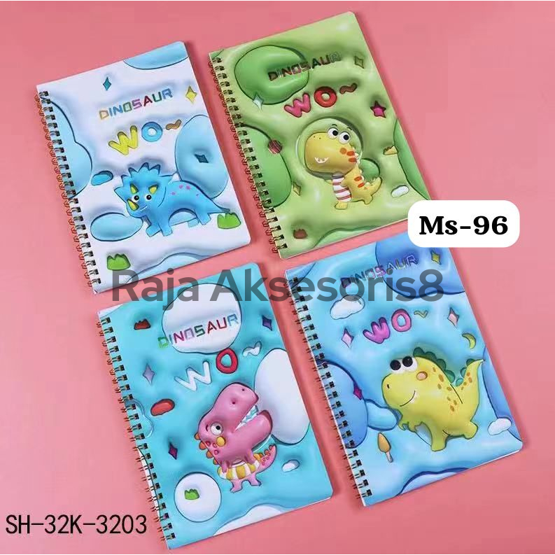 

BUKU TULIS BERMOTIF / NOTE BOOK KARAKTER KARTUN