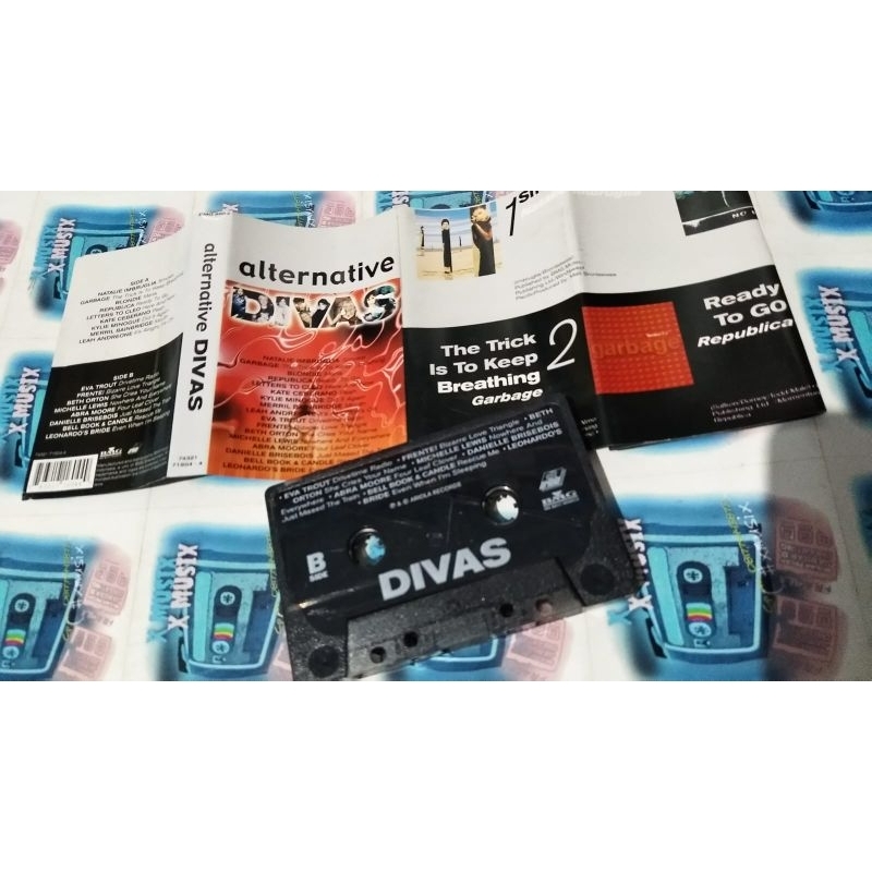 kaset pita alternative divas (natalie imbruglia, kylie m, blondie)