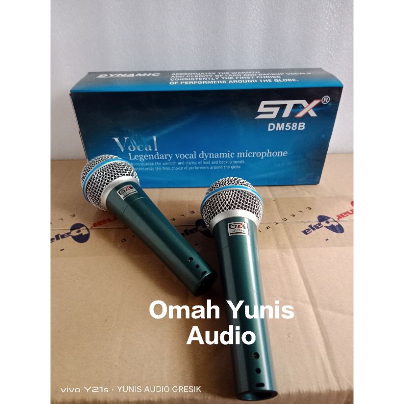 MICROPHONE STX DM58 MIC VOCAL SUPER JERNIH