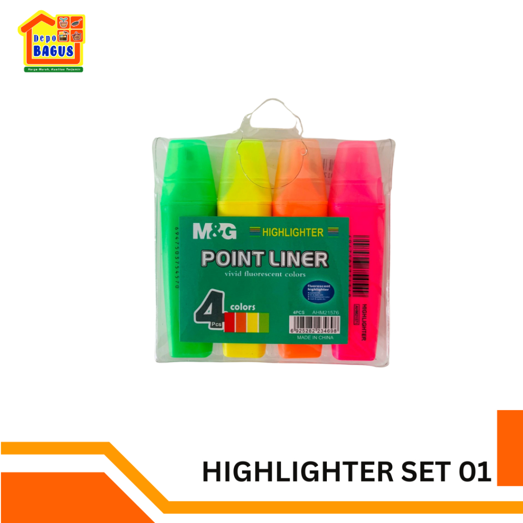 

Highliter Set 4 Colors Stabillo Warna Tebal Stabillo Anti Luntur