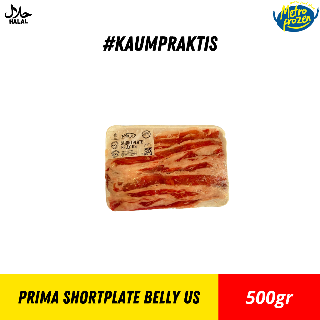 

PRIMA Shortplate Belly Us 500gr