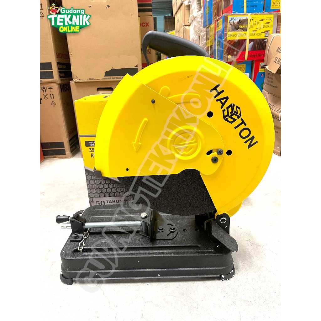 HASSTON Mesin CUT OFF 14" HASSTON 3085-002 3085-003 / Mesin Pemotong Besi Hollow Siku 14 Inch  - Mes