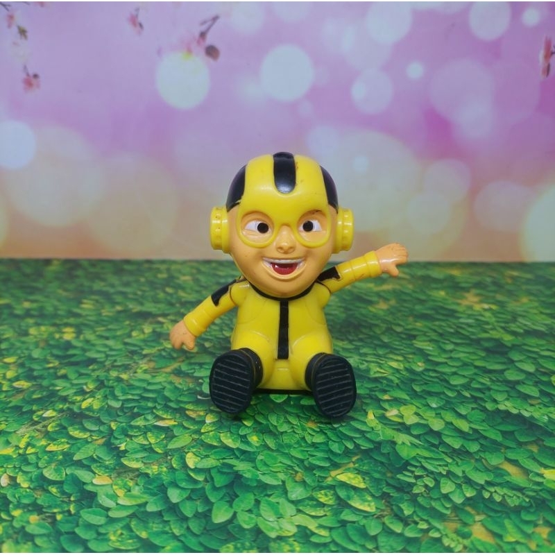 Upin Ipin Figure Mainan McD Happy Meal Texas
