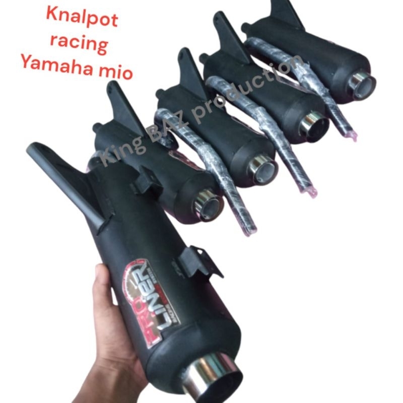 knalpot proliner standar racing Mio sporty Mio soul Mio m3 Scoopy Fino beat fi ngebass adem