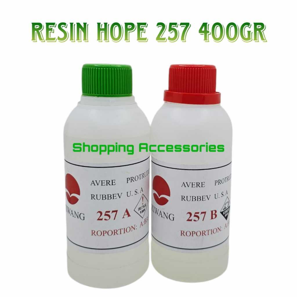 

Resin bening lycal Keras - HOPE 257 - 400gram