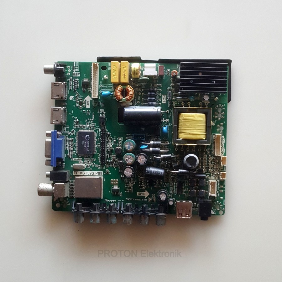 Mainboard TV LCD LED 32" AKAI LEA-32A08G Hisense LEDN32D33 LEDTV-3206F L32ND PANDA LE32F32 Mesin Mat