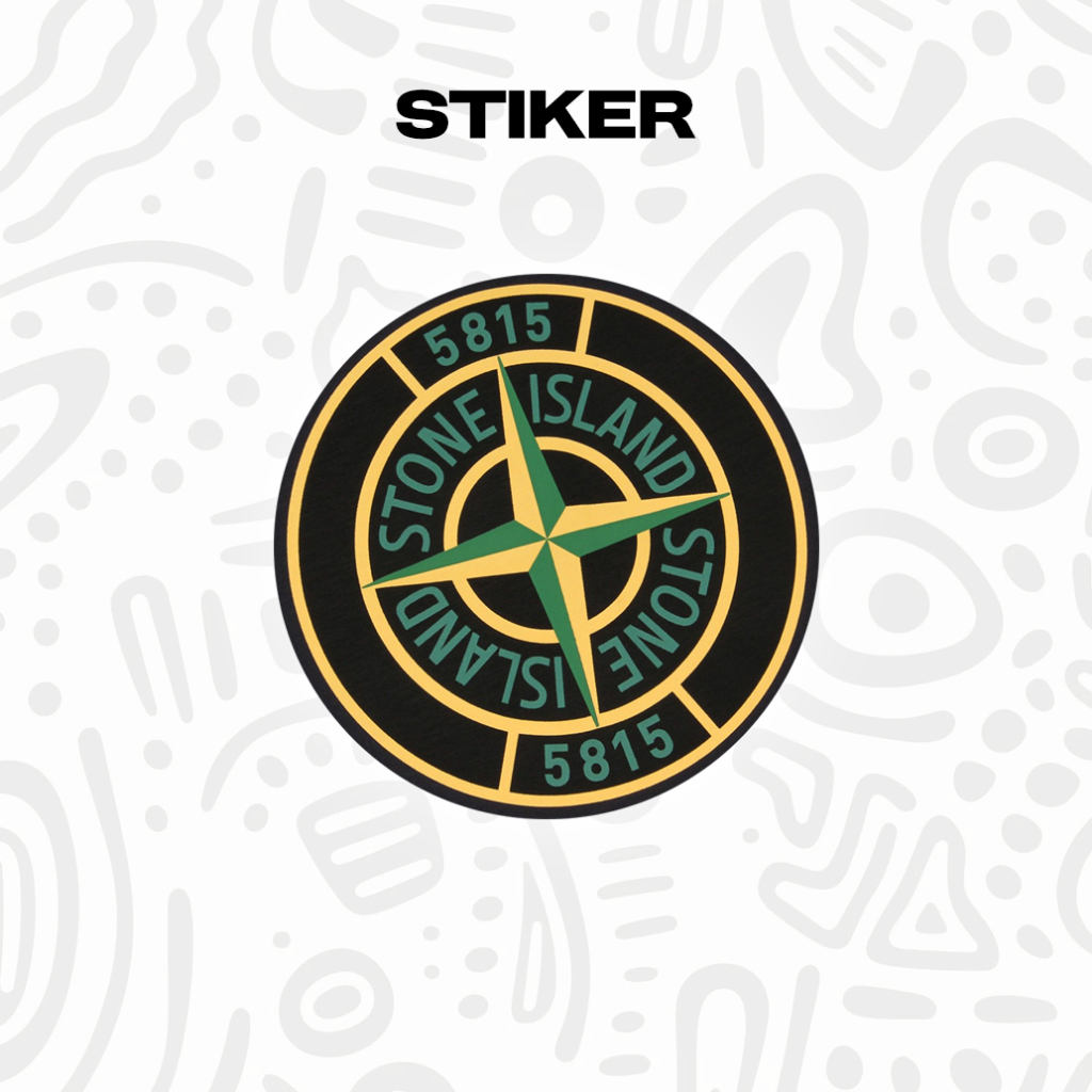 

[] STIKER STONE ISLAND / IPHONE / TANPA MINIMAL / STIKER MURAH / STIKER KEREN / STIKER VIRAL / STIKER AESTHETIC