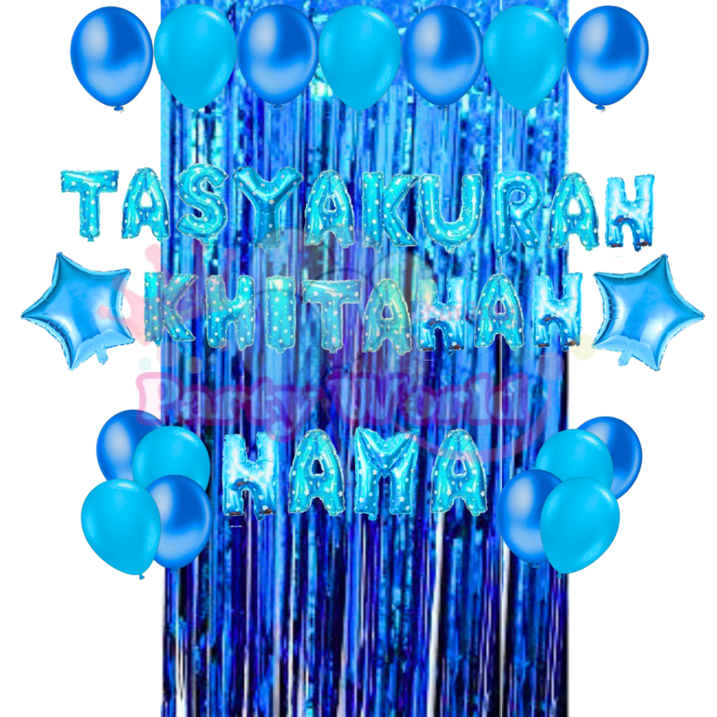 Paket Dekorasi Tasyakuran Khitanan Custom