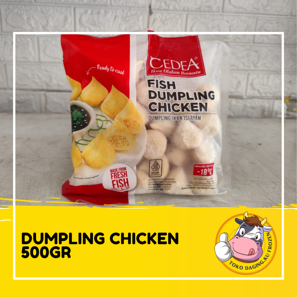 

Cedea - Dumpling Ayam 250GR 500GR Dumpling Keju Dumpling Frozen 250GR 500GR Food Halal Higenis