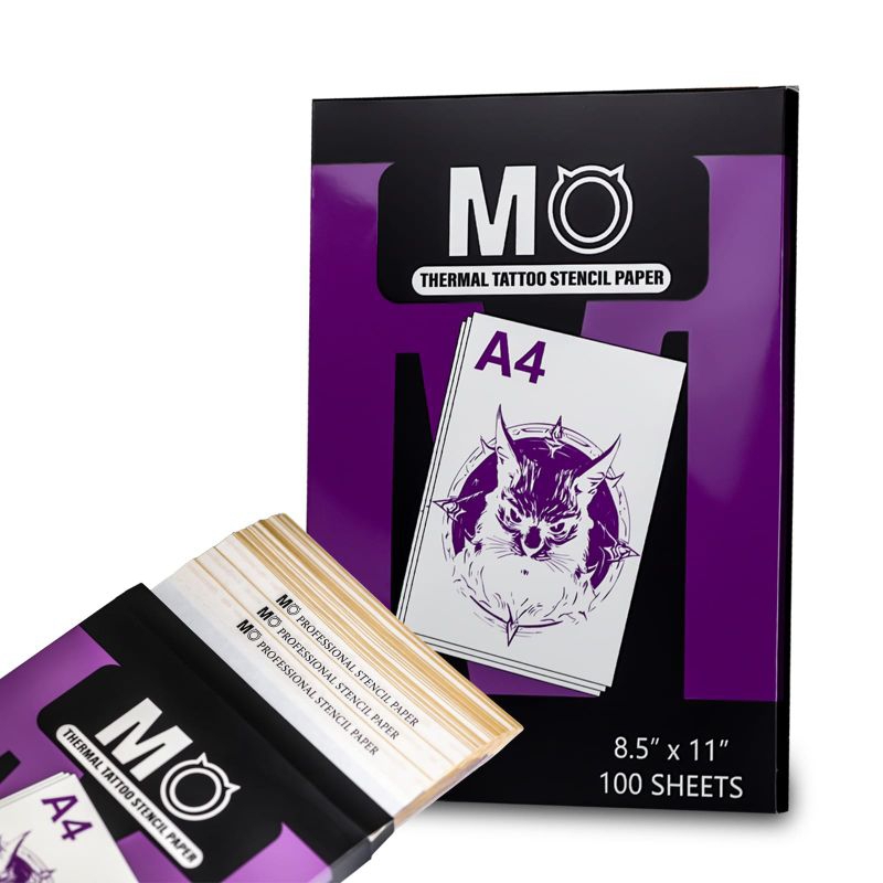 

RB 1PCS / 5PCS / 10PCS MO THERMAL TATTOO STENCIL PAPER A4 FOR MACHINE THERMAL COPIER TATTOO