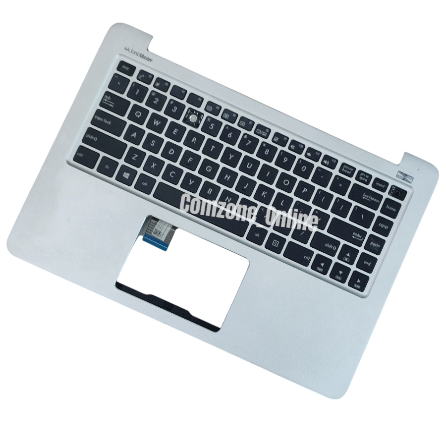 Palmrest Casing Keyboard Asus K401L A401 A401L Silver palresas85r