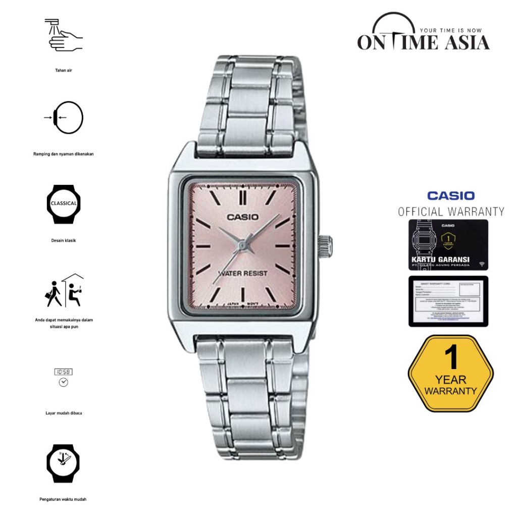 Casio General LTP-V007D-4EUDF / LTP-V007D-4E Original & Garansi