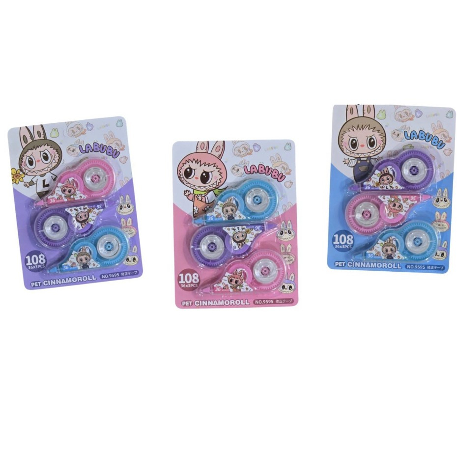 

TIPEX ROLL/correction tape/tip-ex kertas/tipe-x karakter lucu kecil TRONDOL