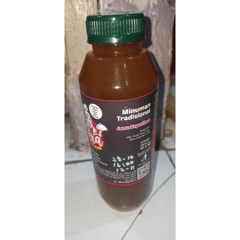 

Ara hasil bumi jamu keputihan 200ml/250ml/1000ml
