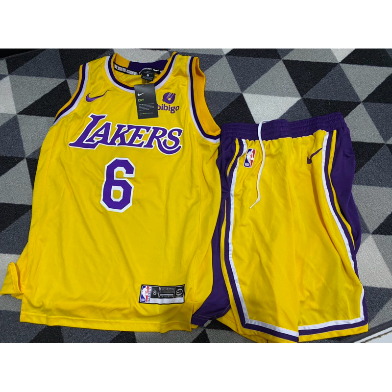 Jersey basket setelan lakers