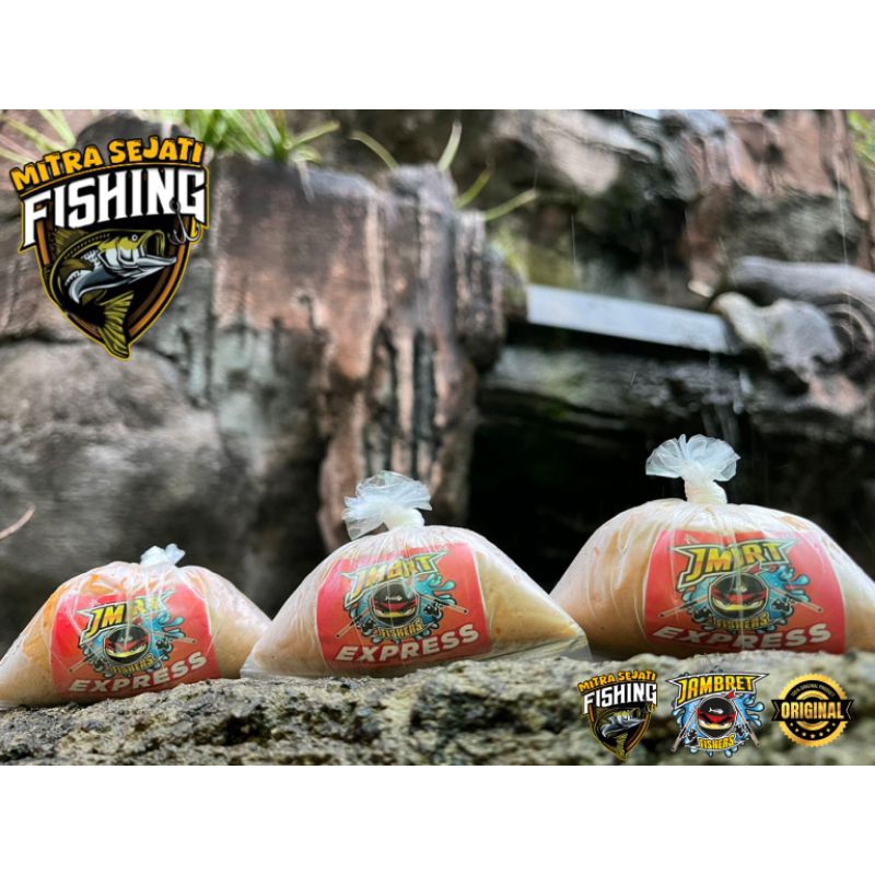 Umpan JAMBRET (Express) Umpan Ikan Mas Siap Pakai