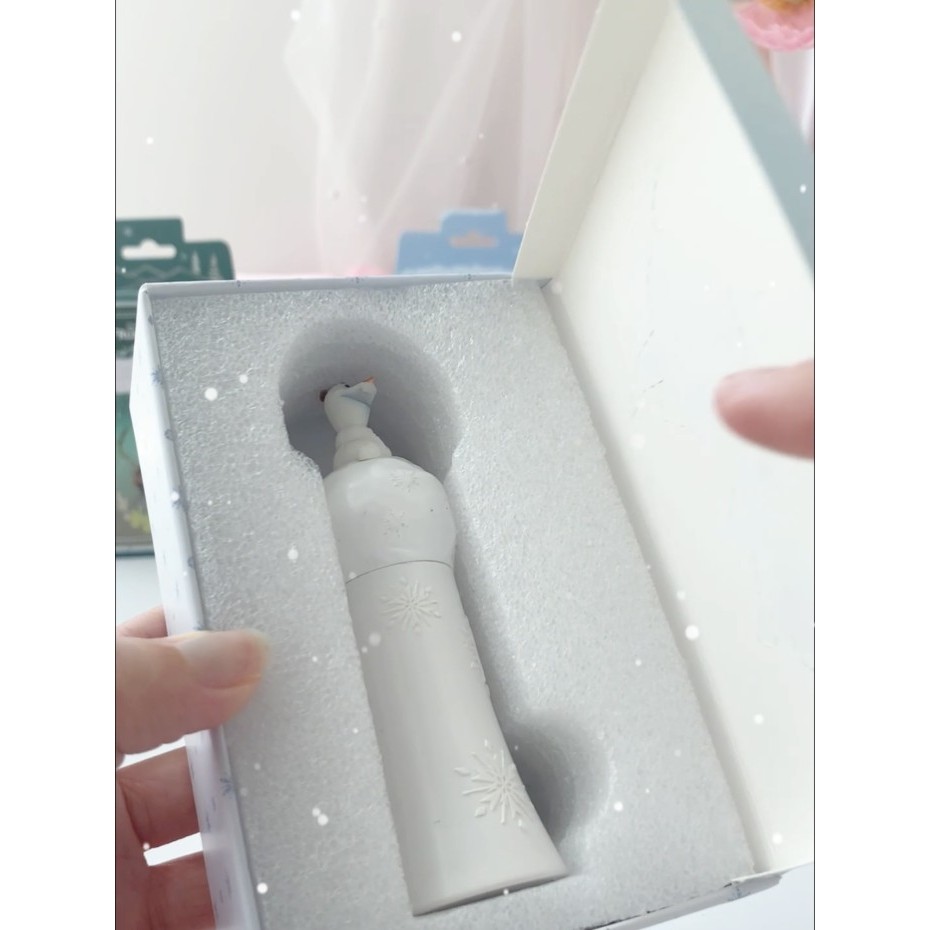 Mainan Lipstick Lipbalm Elsa Olaf Frozen Makeup Anak Perempuan Premium Disney Original Lucu