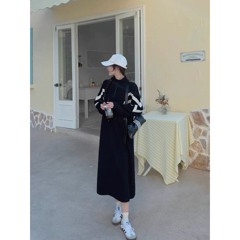 KKUMI KKUMI - Euria Waffle Long Dress