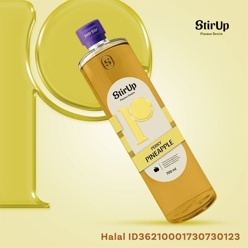 

StirUp Perky Pineapple Syrup / Sirup Rasa Pineapple