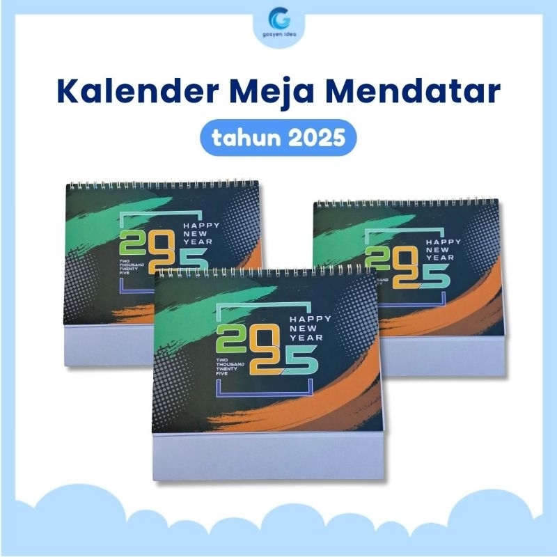 

Kalender Meja Varian Mendatar Tahun 2025
