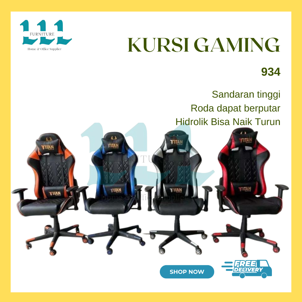 Kursi Gaming 934 | Kursi Gamers