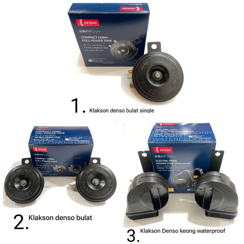 DENSON KLAKSON DENSO KEONG UNTUK MOBIL MOTOR KLAKSON DENSO