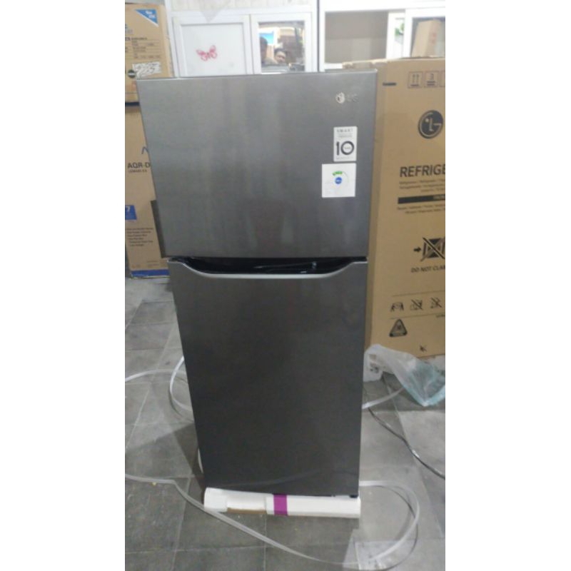 KULKAS LG 2 PINTU NO FROST GNB202SQIR NON INVERTER GARANSI RESMI