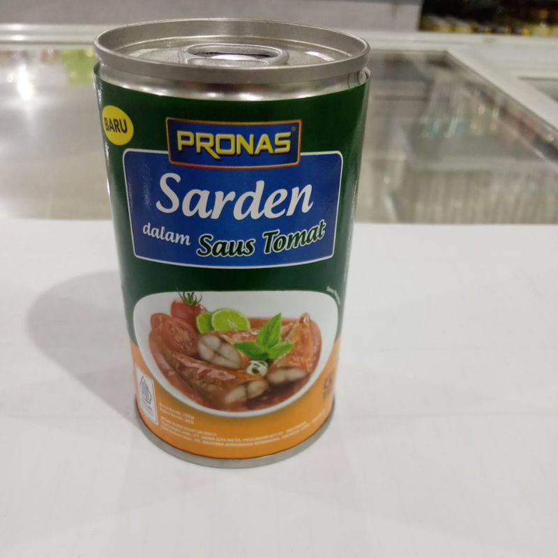 

Pronas Sardines with Tomato Sauce berat bersih 155gr