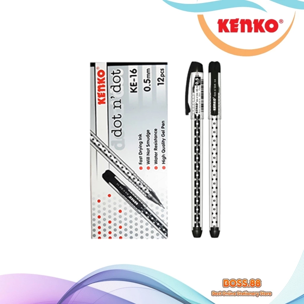 

GEL PEN / PULPEN GEL KENKO KE-16 (12 PCS)