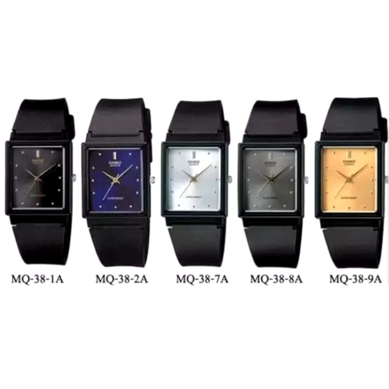 Jam Tangan Casio MQ 38 MQ38 Original Water Resistant