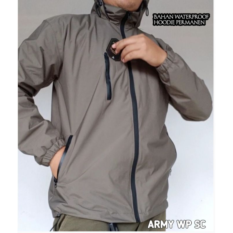jaket waterproof terbaru jaket anti air jaket pria wanita bahan taslan balon