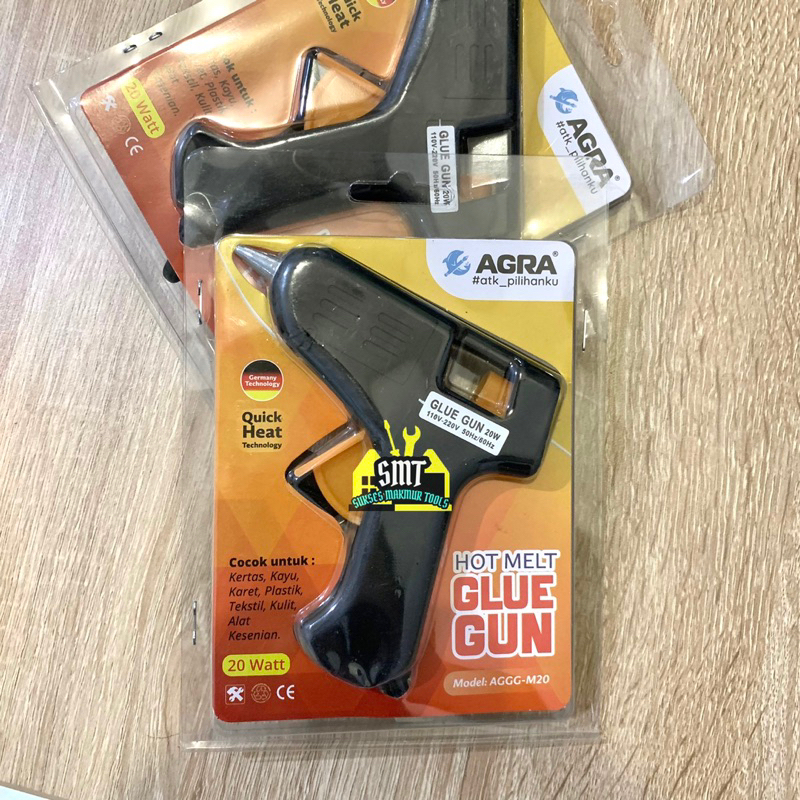 

Alat Lem Bakar / Hot Melt Glue Gun Kecil - Agra