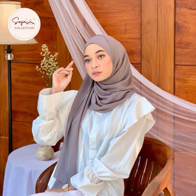 Pashmina ceruty baby doll size 200x75cm / Pashmina ceruty jumbo