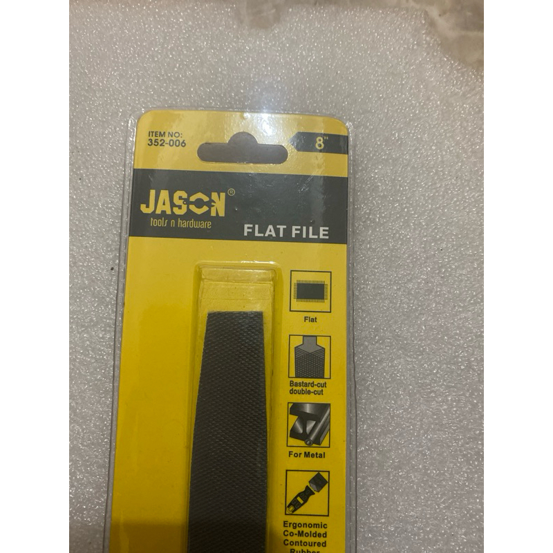 Kikir Jason 8" flat file