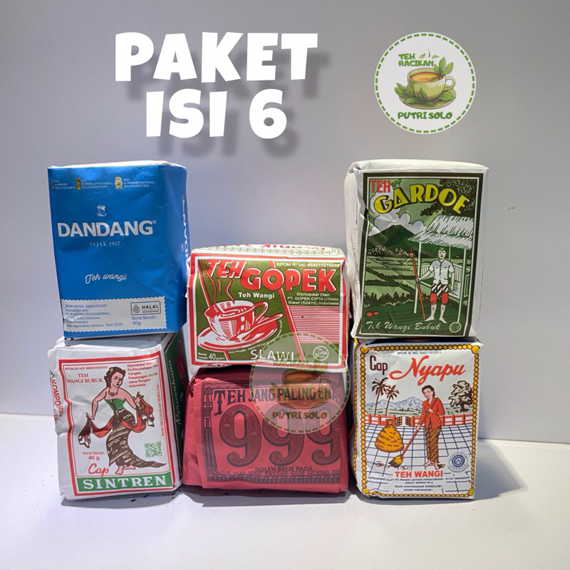 

Teh Racikan Khas Solo (Paket isi 6)
