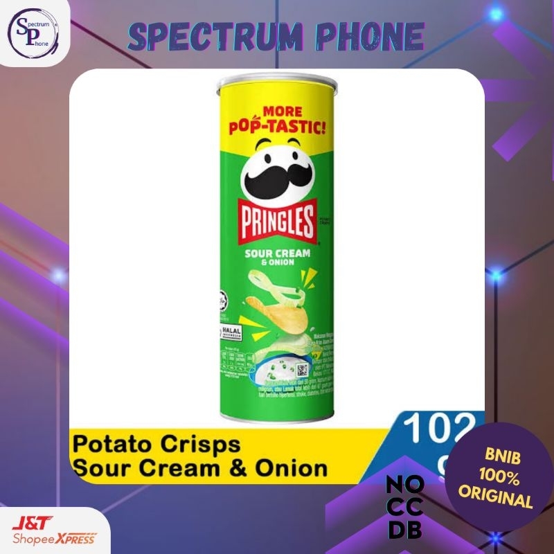 

Pringles Sour Cream & Onion 102 gr