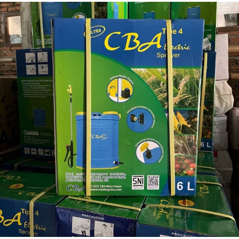 TANK SPRAYER CBA ULTRA TYPE 4 ELEKTRIK - ALAT SEMPROT TANKI