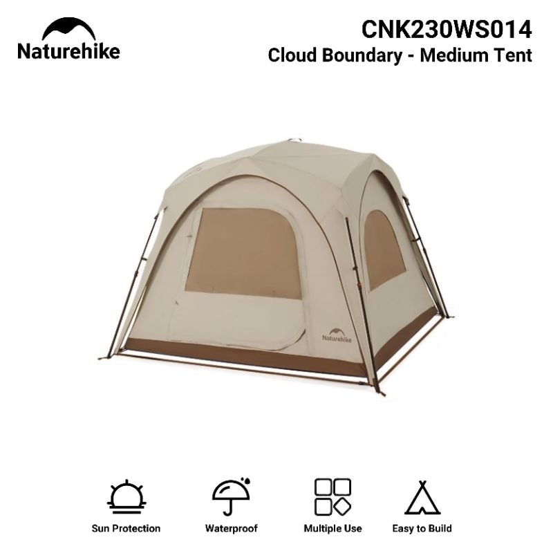 TENDA CANOPY QUICK OPENING NATUREHIKE CNK230WS014 CLOUD SECTOR CLOUD WORLD CLOUD BOUNDARY DOME FAMIL