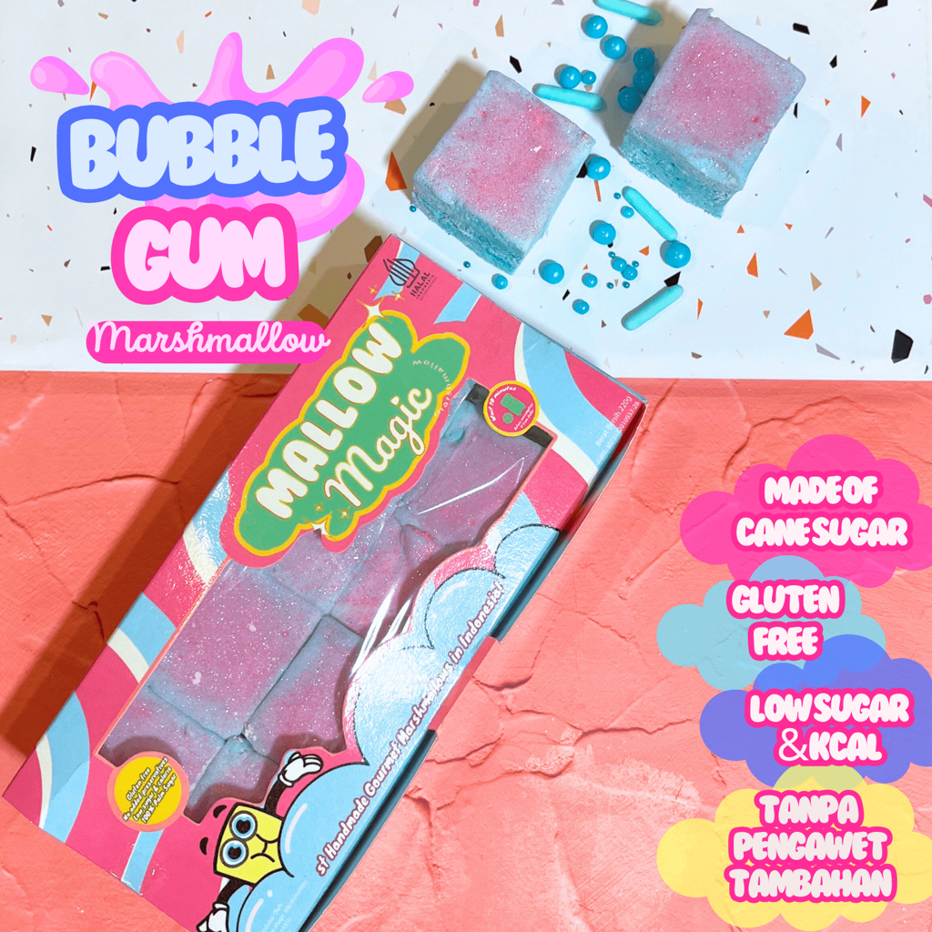 

Unicorn Bubblegum Magic Marshmallow - (HALAL) Big Box