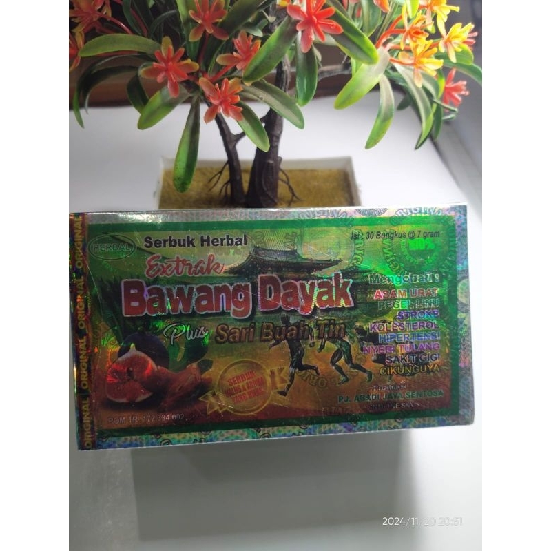 

BAWANG DAYAK PLUS SARI BUAH TIN