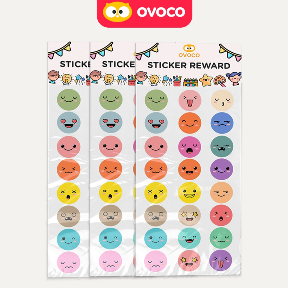 

Sticker Face emoji reward deco ovoco