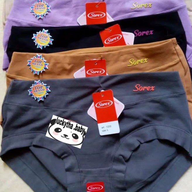 FG2 6pcs cd sorex 1232 MLELQL  CD WANITA SOREX  CElana dalam sorex 1232  underwear sorex