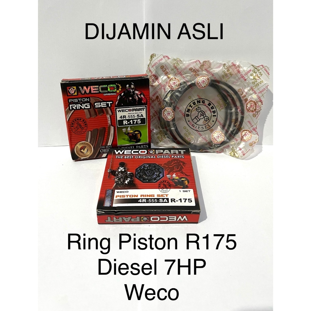 Ring Piston R175 4 Ring Weco Ring Seker Seher Diesel 7HP