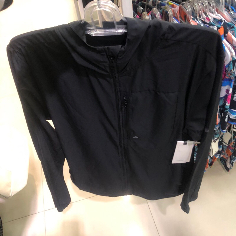 jaket pria rip curl original vapoorcoool pivot spray jacket blak new